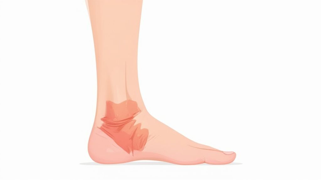 Foot pain map