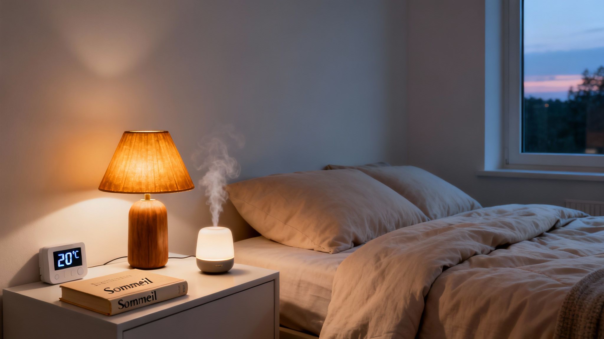 Étirements avant de dormir