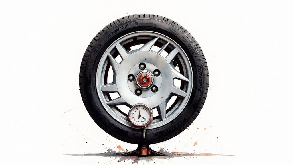 Tire Rotation and Pressure Check
