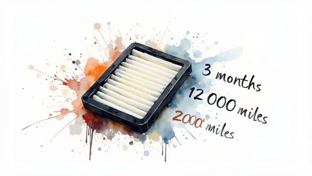 Air filter replacement needed