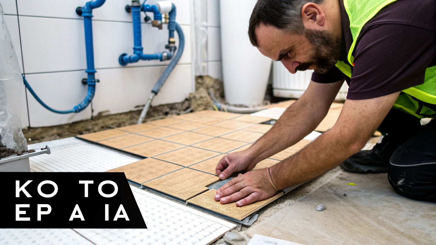 Ένα σύγχρονο μπάνιο που δείχνει το αποτέλεσμα μιας καλοσχεδιασμένης μερικής ανακαίνισης.