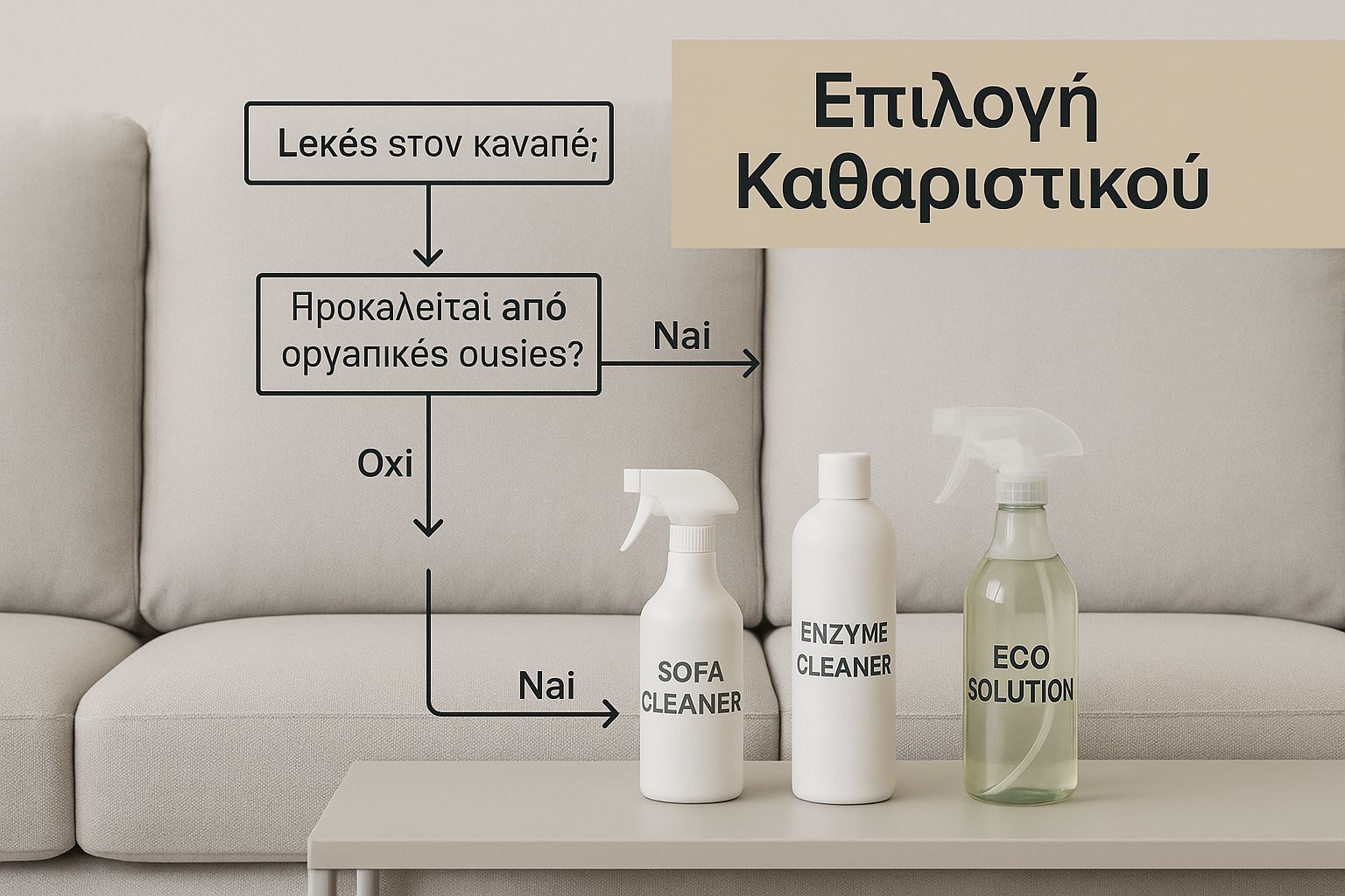 Infographic about καθαριστικα για καναπεδεσ