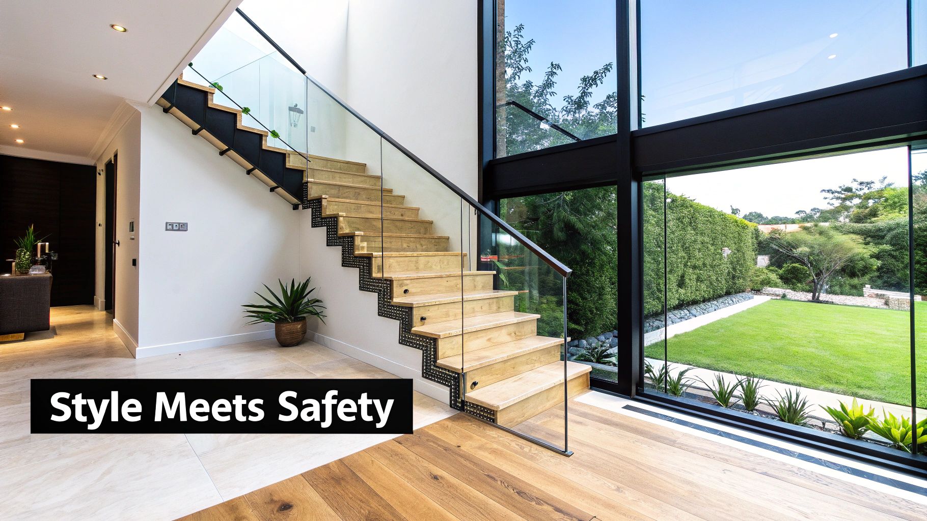 Staircase Handrail Height UK: Regulations Simplified