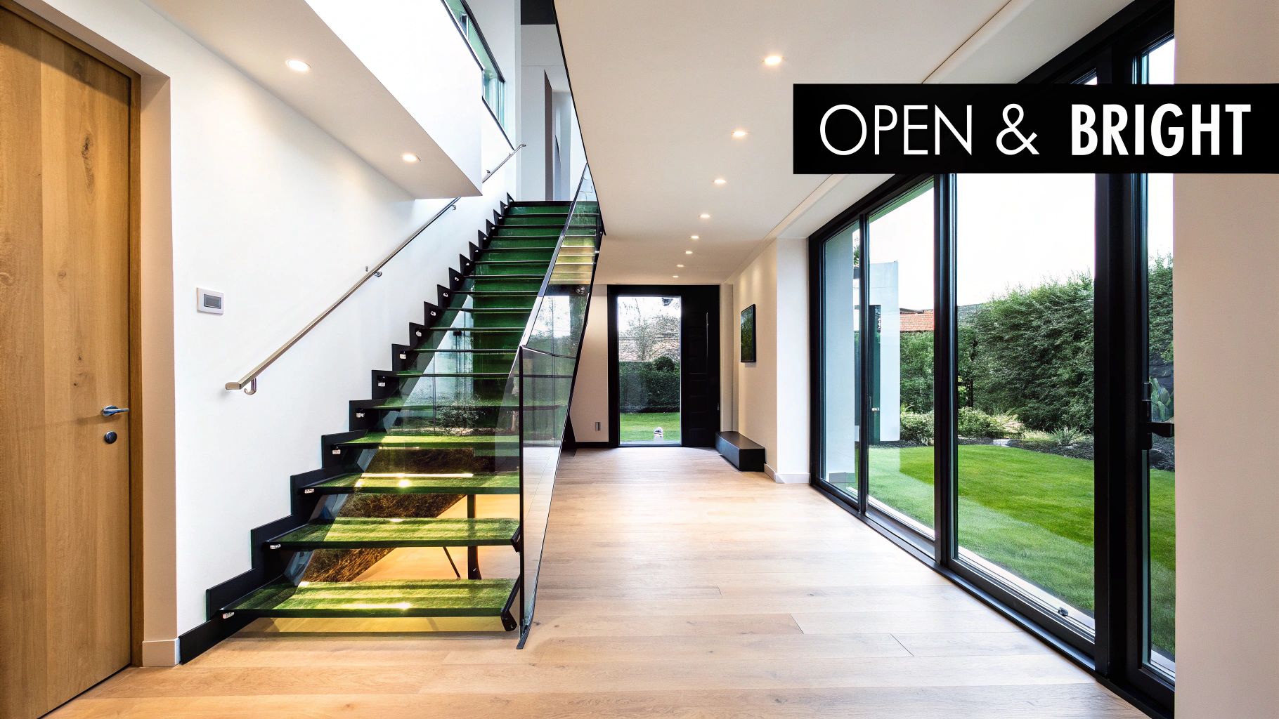 Staircase Design with Glass: Modern Ideas for Your Home