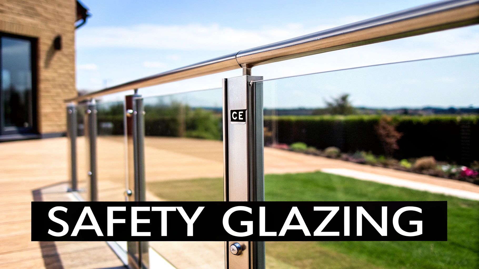 Glass balustrade materials