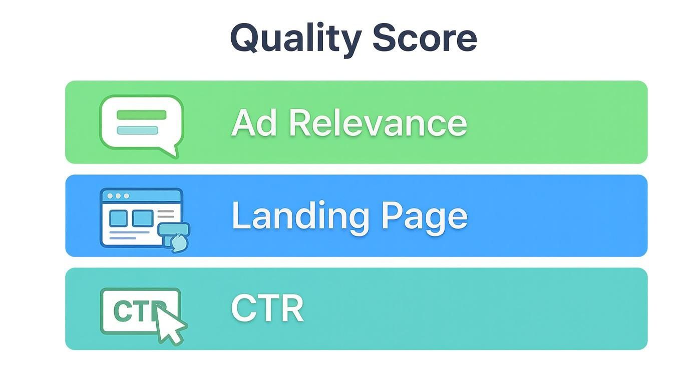 Infographic about how much does an ad cost on google