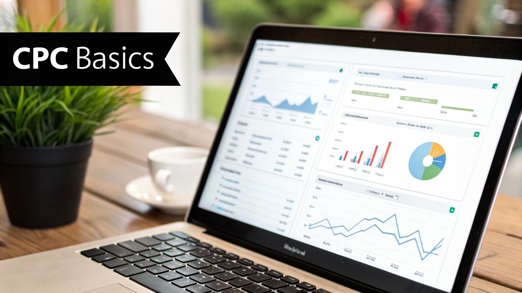 Understanding CPC and Its Role in Google Adwords Costs in the UK CPC dashboard view showing metrics that impact Google Adwords Costs in the UK