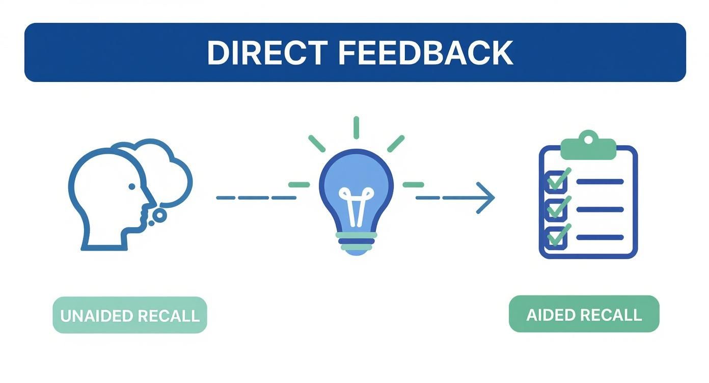 Infographic about how to measure brand awareness