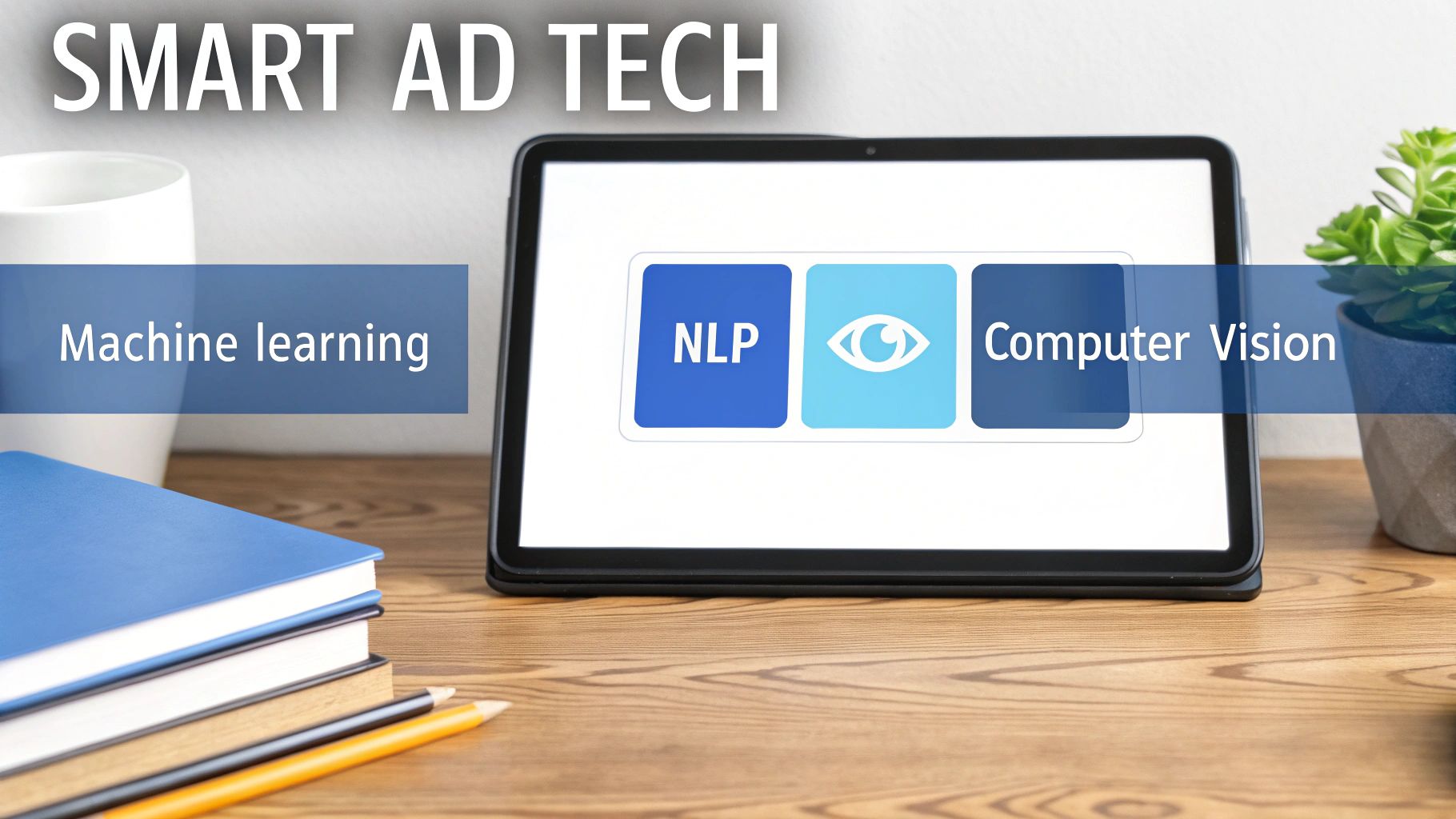 Smart Ad Technology Behind AI Native Ads AI Native Ads powered by smart ad tech using machine learning, NLP, and computer vision