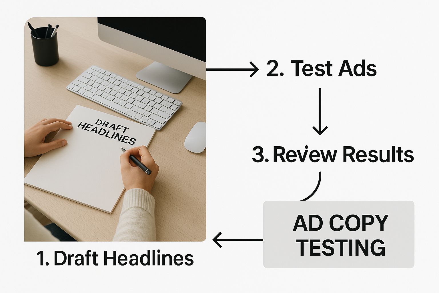 How to Optimise PPC Campaigns through ad copy testing and iterative improvements