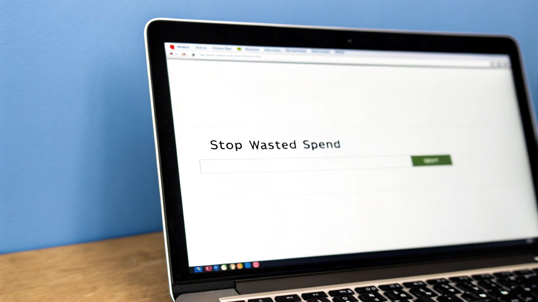 Google Ads Optimisation Tips to stop wasted ad spend shown on laptop screen