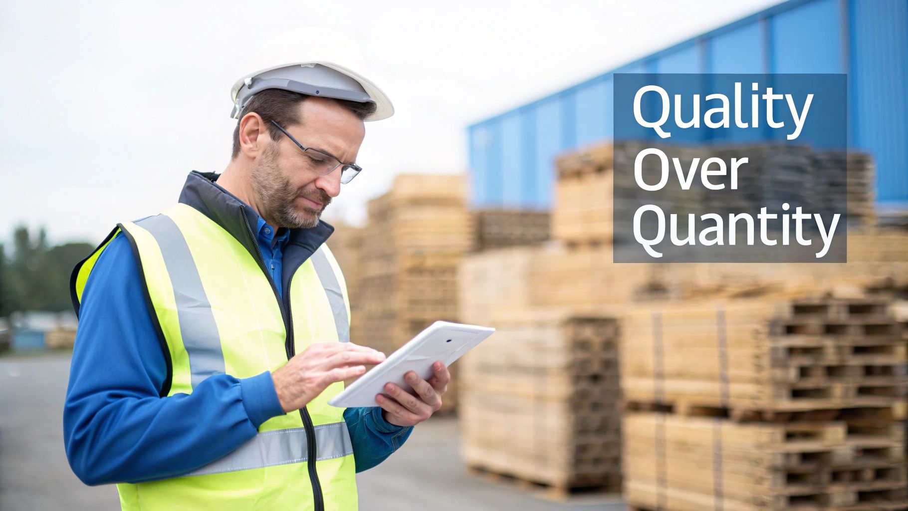 Building Supplies Marketing focused on quality over quantity when reviewing trade leads Building Supplies Marketing focused on quality over quantity when reviewing trade leads