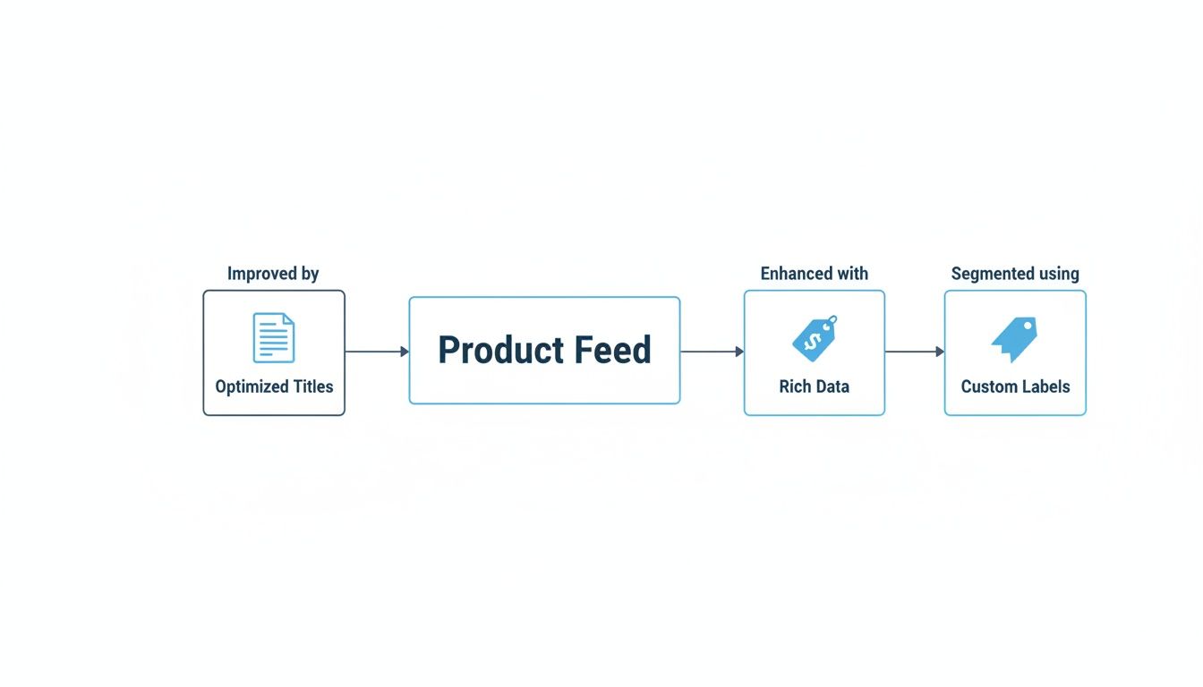 B2B Google Ads Success driven by optimised product feeds with rich data and custom labels B2B Google Ads Success driven by optimised product feeds with rich data and custom labels