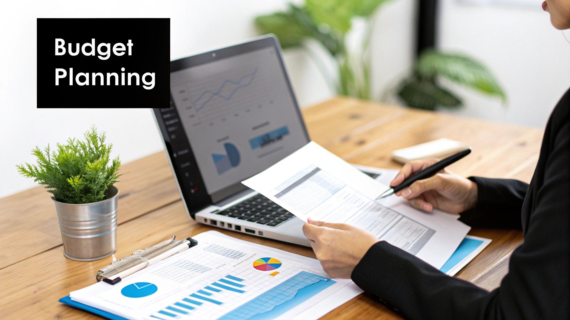How much do Google Ads cost budget planning with charts and reports