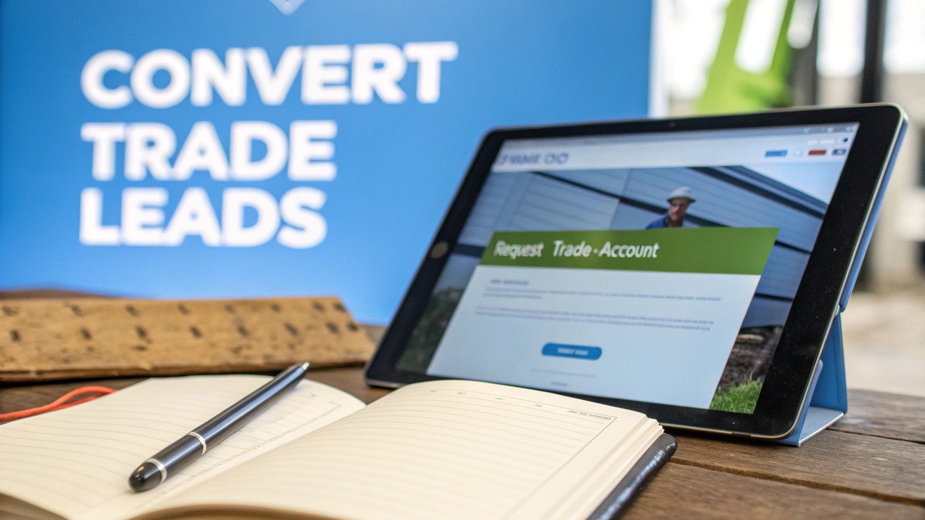 Building Supplies Marketing Lead Conversion Strategy Building Supplies Marketing converting trade leads into approved trade accounts