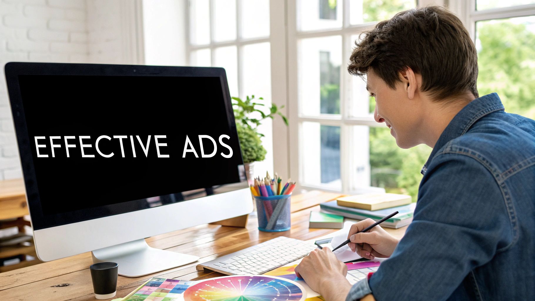 How Does Google PPC Work effective ad creation on screen