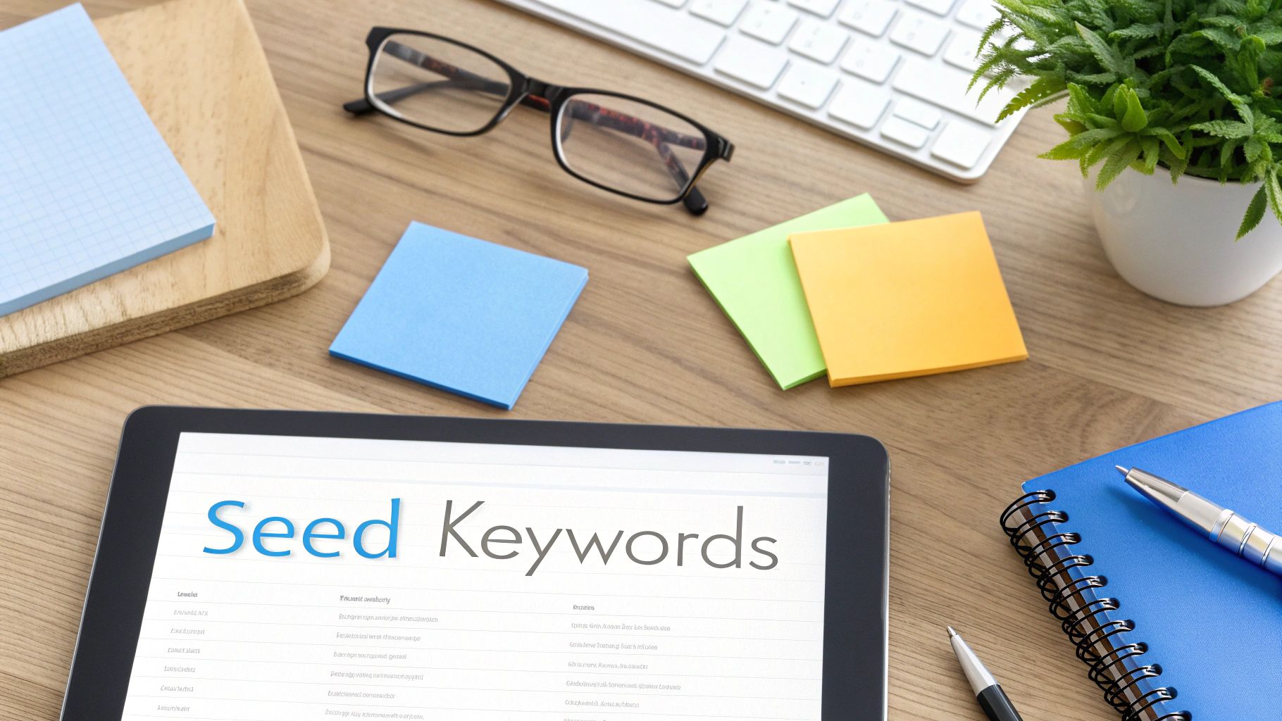 How to Choose the Right Keywords with Seed Keywords How to Choose the Right Keywords starting with seed keyword research