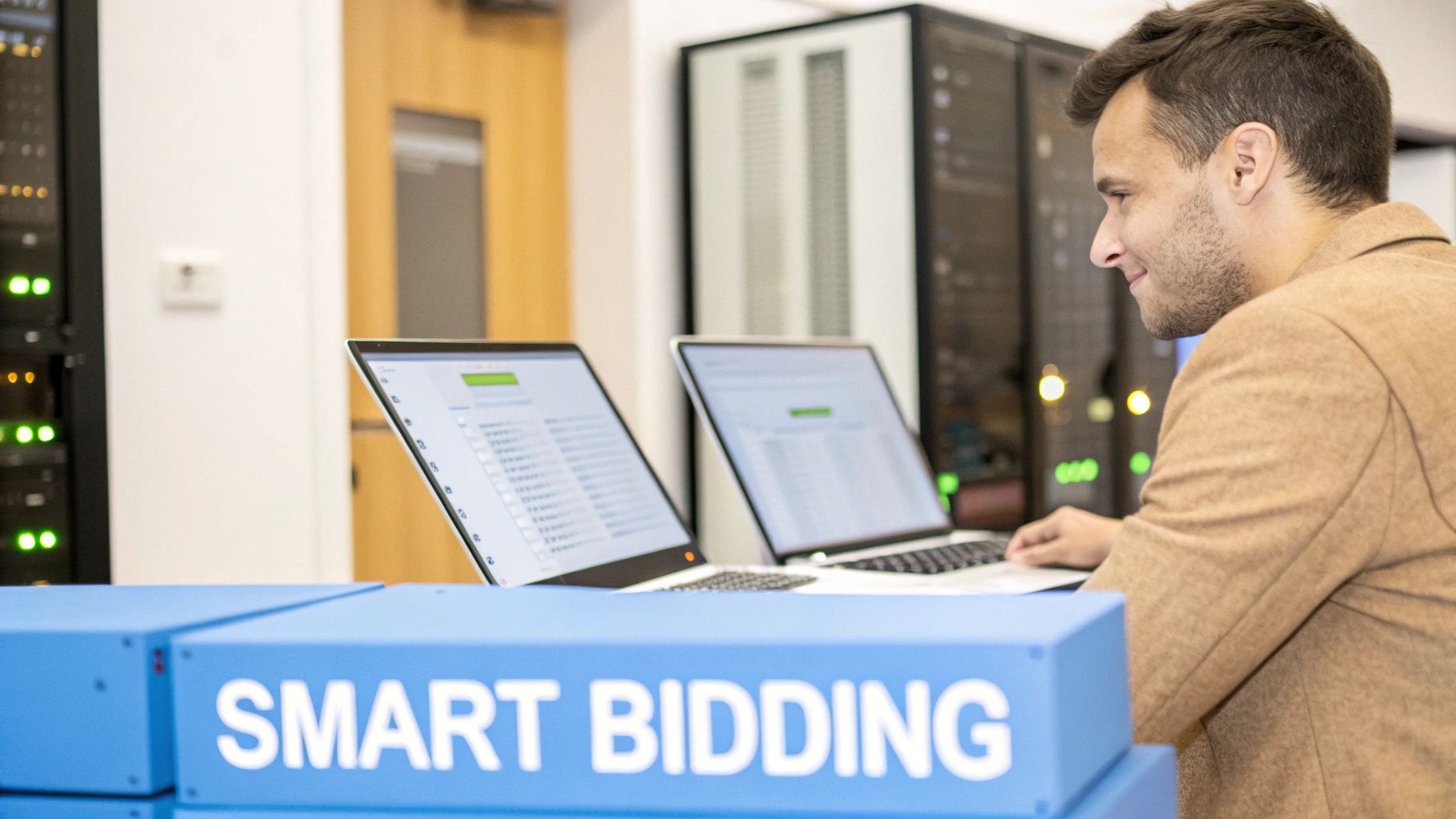 PPC Campaign Optimisation with Smart Bidding PPC Campaign Optimisation using smart bidding technology to improve performance and return on ad spend