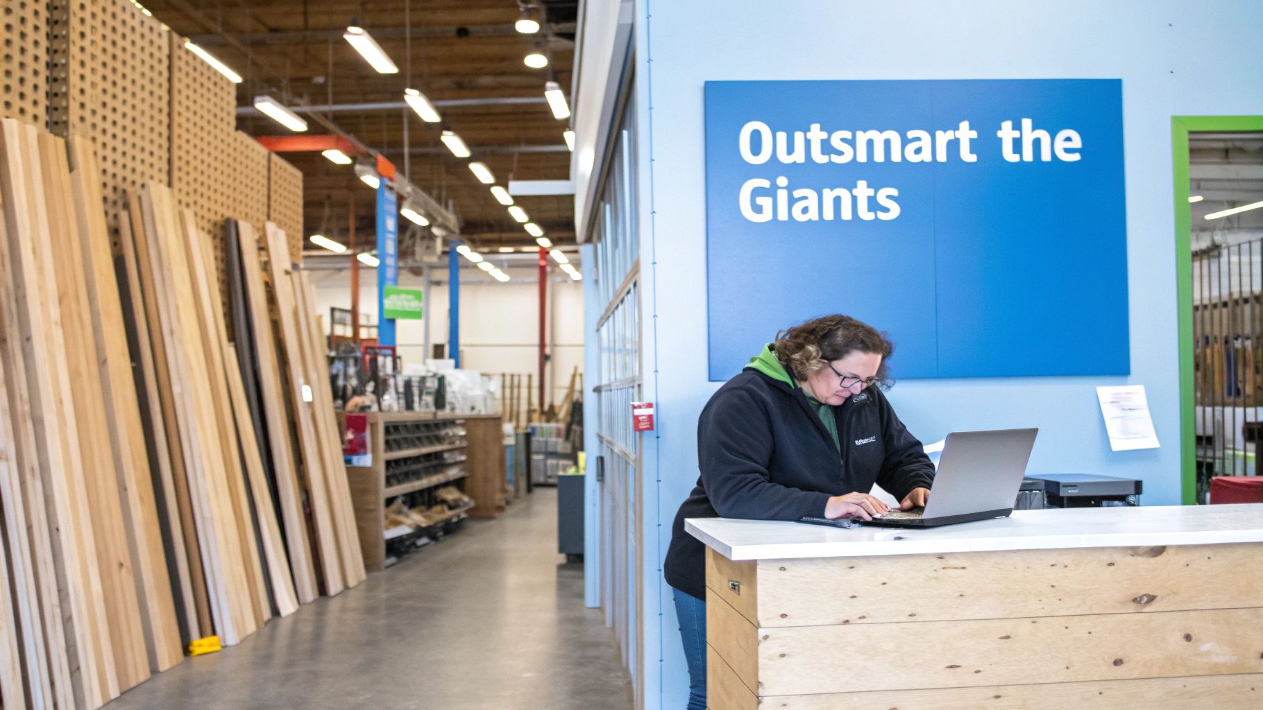 How UK Building Suppliers Can Outsmart Screwfix and B&Q UK Building Suppliers using smarter Google Ads strategy to outsmart big retailers like Screwfix and B&Q