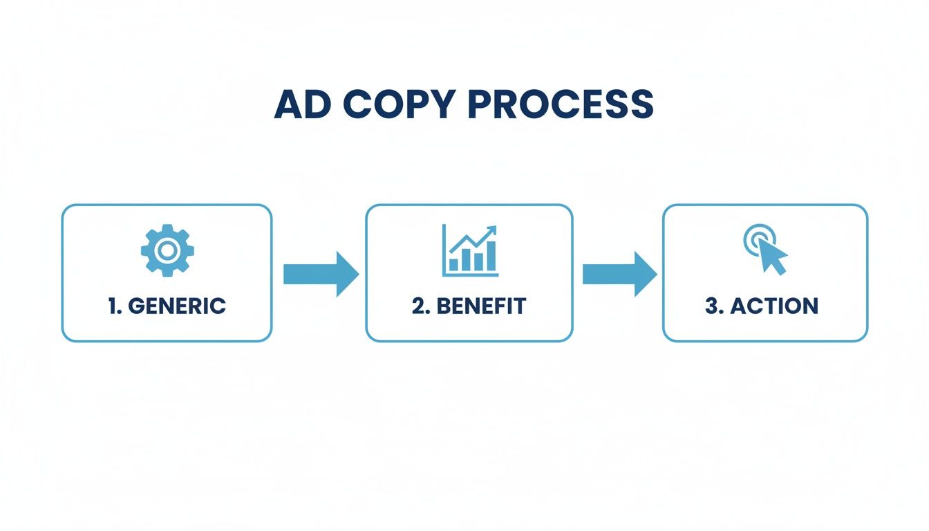 Why Most Google Ads Fail for Building Product Suppliers – Ad Copy Process Why Most Google Ads Fail for Building Product Suppliers due to generic ad copy that lacks clear benefits and actions
