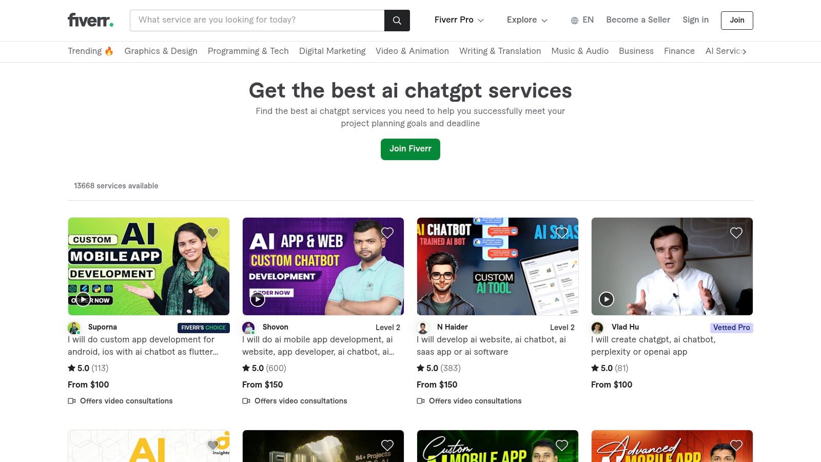 Best ChatGPT Advertising Agency Collaborates with Fiverr AI Developers. Fiverr AI ChatGPT service providers supporting the Best ChatGPT Advertising Agency.