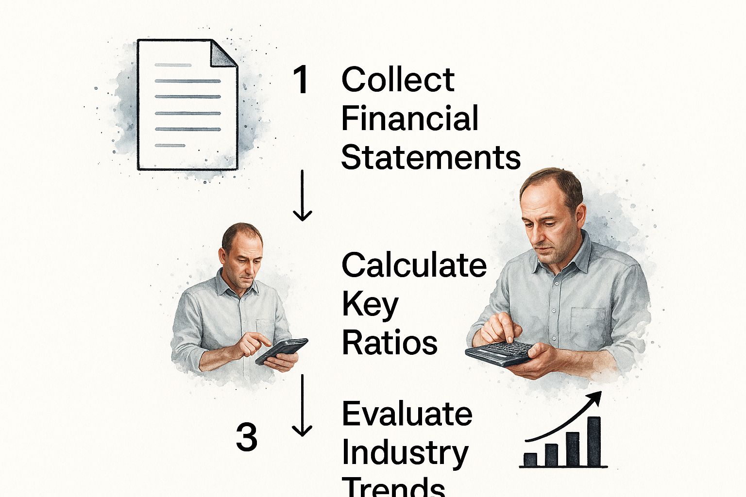 Infographic about fundamental analysis for beginners