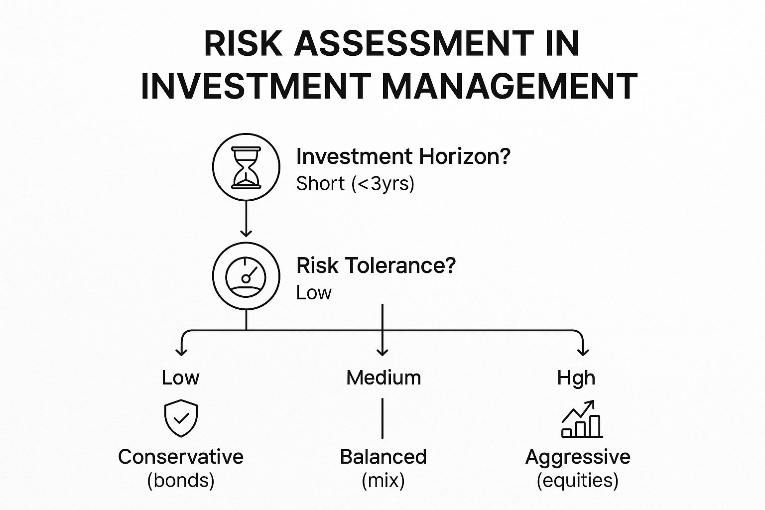 Infographic about investment risk management