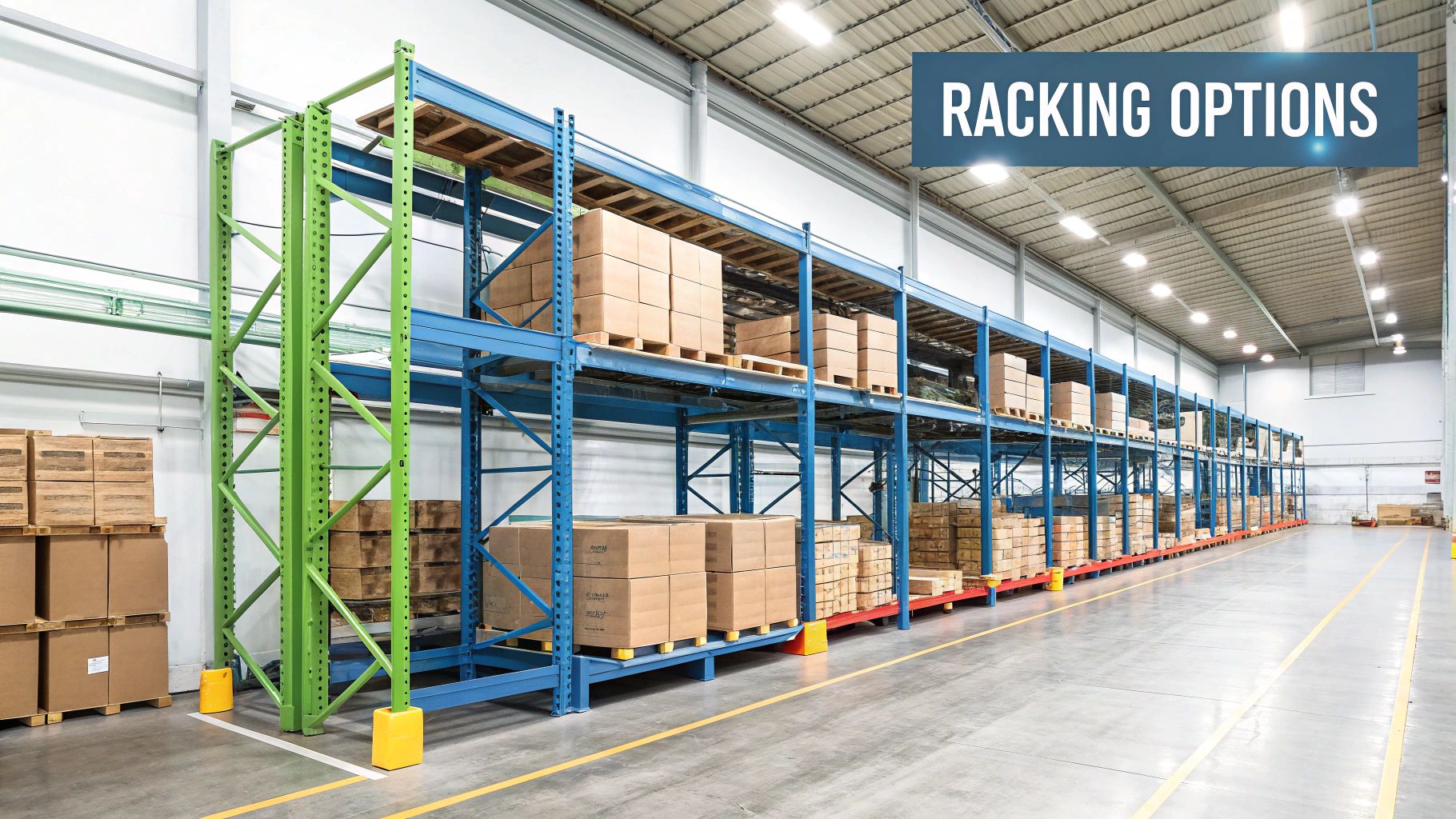 22defd89 ea74 4529 ae04 229008083c93 • Top Warehouse Racking Companies | Find Your Ideal Partner Different types of warehouse racking systems storing various goods