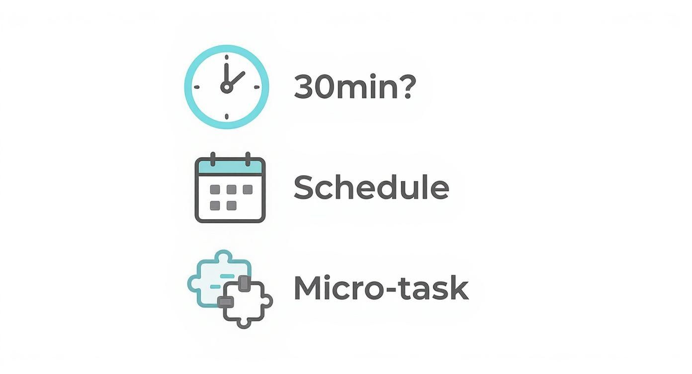 Infographic about how to declutter bedroom