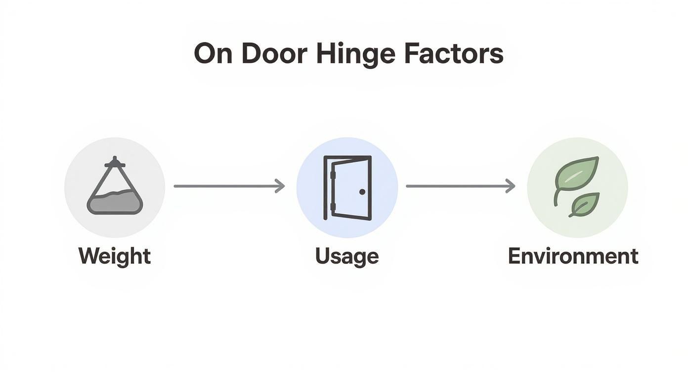 Infographic about best door hinges
