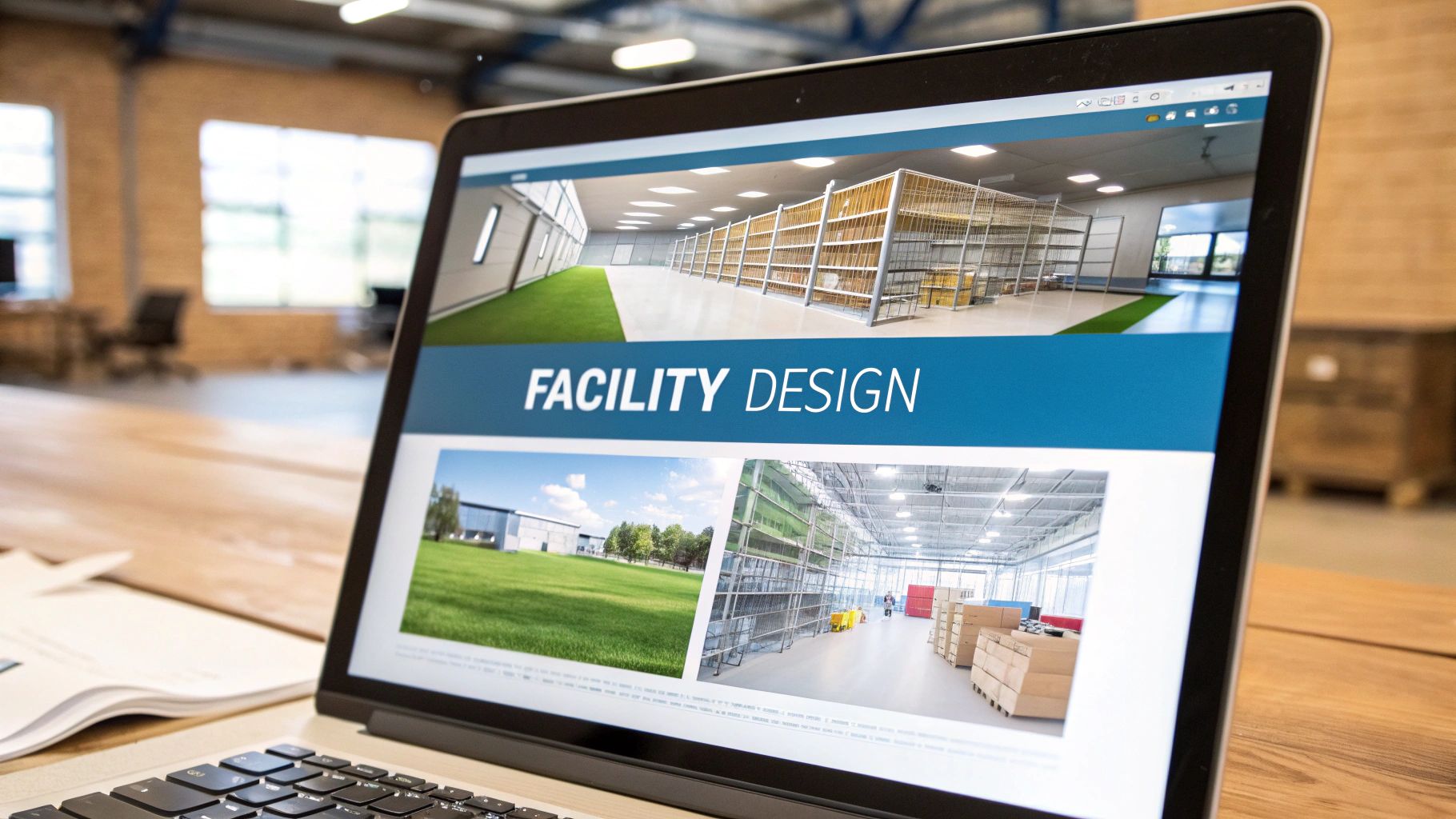 3660506d 6173 4ab7 9cfd c47c6cf96345 • Building a Self Storage Unit UK Guide Modern self-storage facility with clean lines, large roll-up doors, and clear signage.
