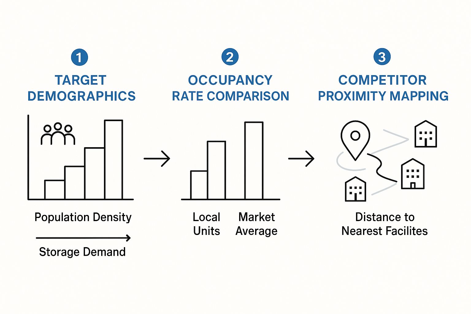 Infographic about opening a storage facility