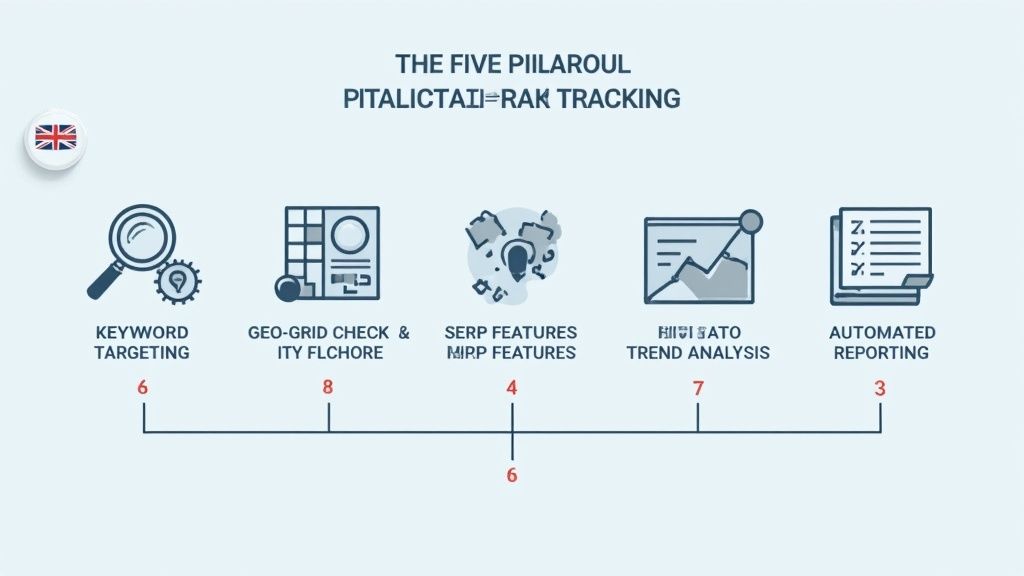 Local rank tracking dashboard