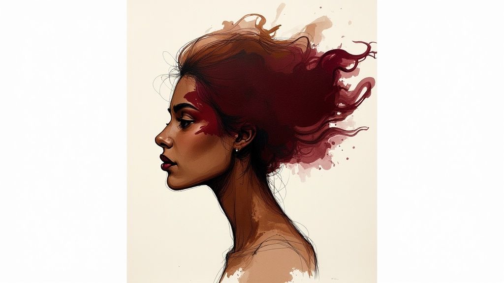Deep/Dark Skin Tones - Rich Chocolates and Vibrant Jewel Tones