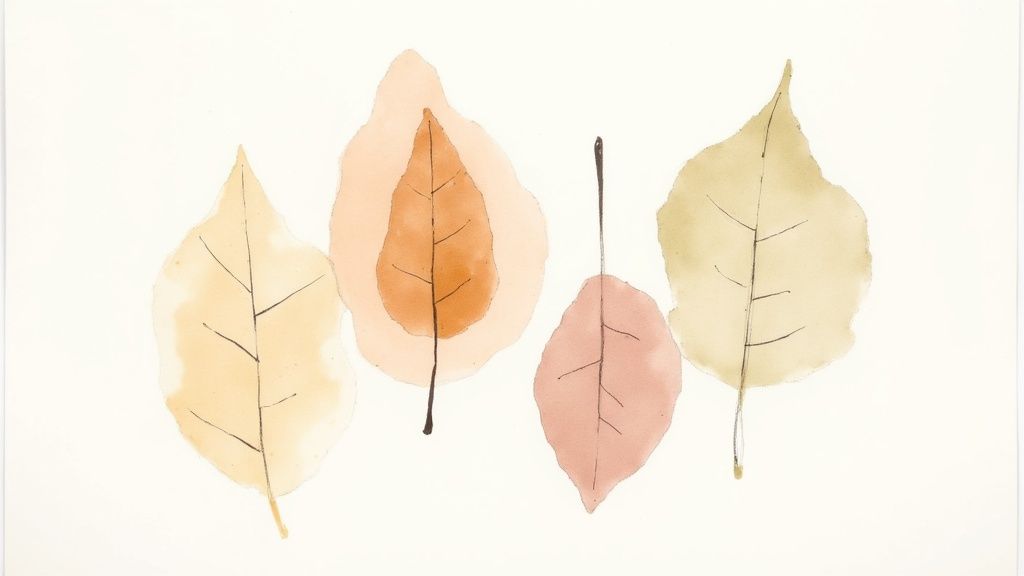 A woman with soft, warm features smiling, representing the soft autumn aesthetic.