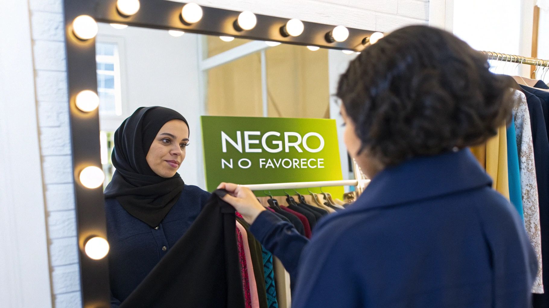 Por qué el negro no me favorece y cómo solucionarlo
