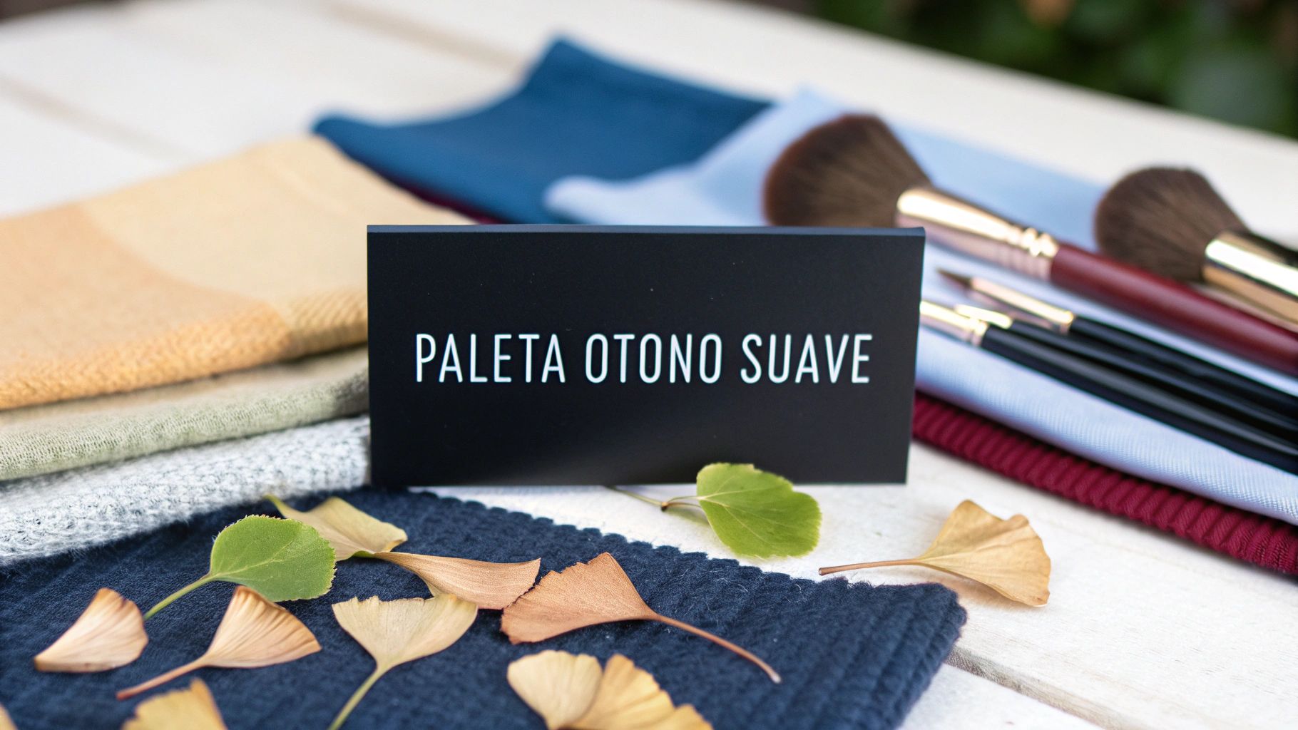 Domina tu paleta de colores otoño suave