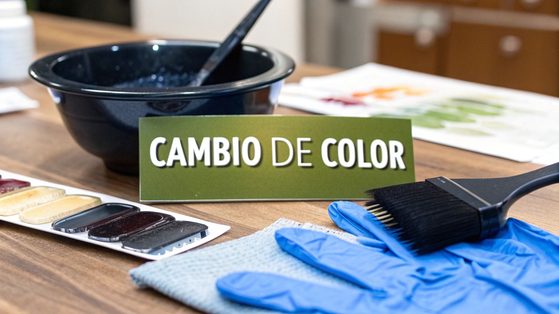 Guía para tu cambio de color en el pelo en casa