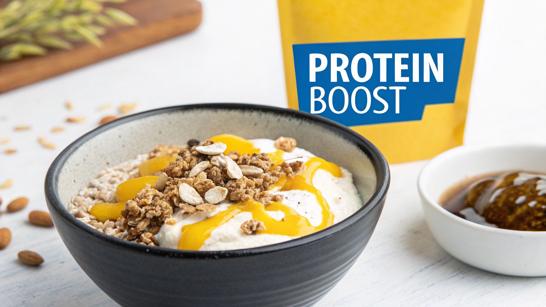 Greek Yogurt with Honey and Granola