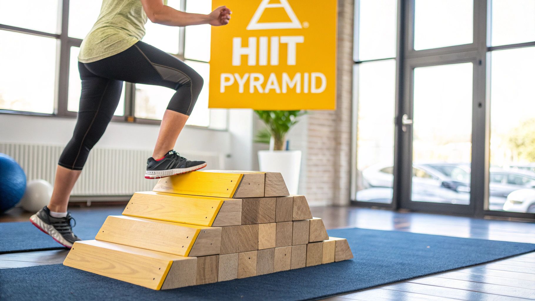 Bodyweight HIIT Pyramid