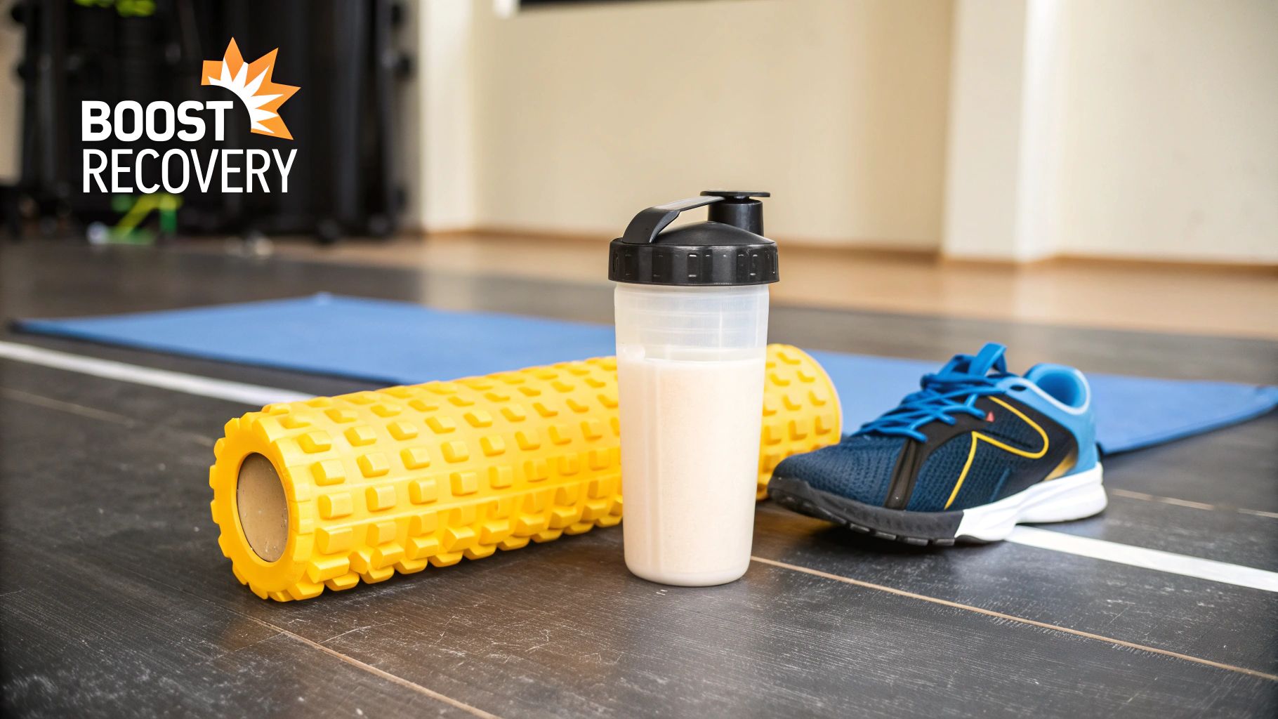 A person planning their workouts
