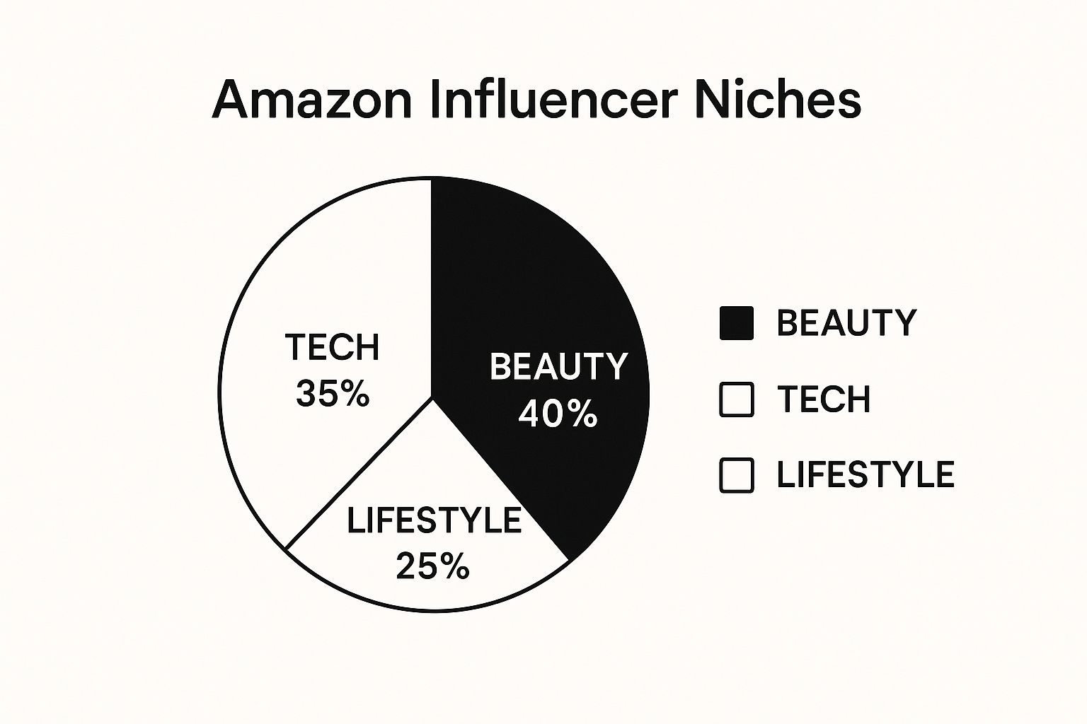 Infographic about how to find amazon influencers