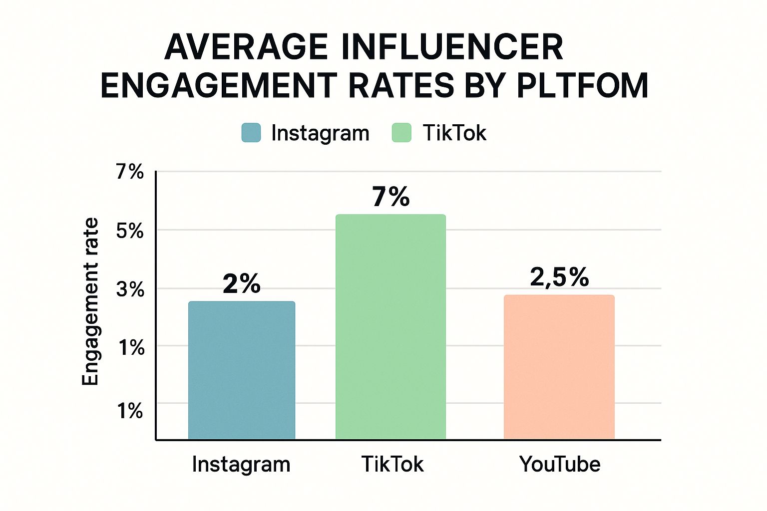 Infographic showing key data about Engagement Rate