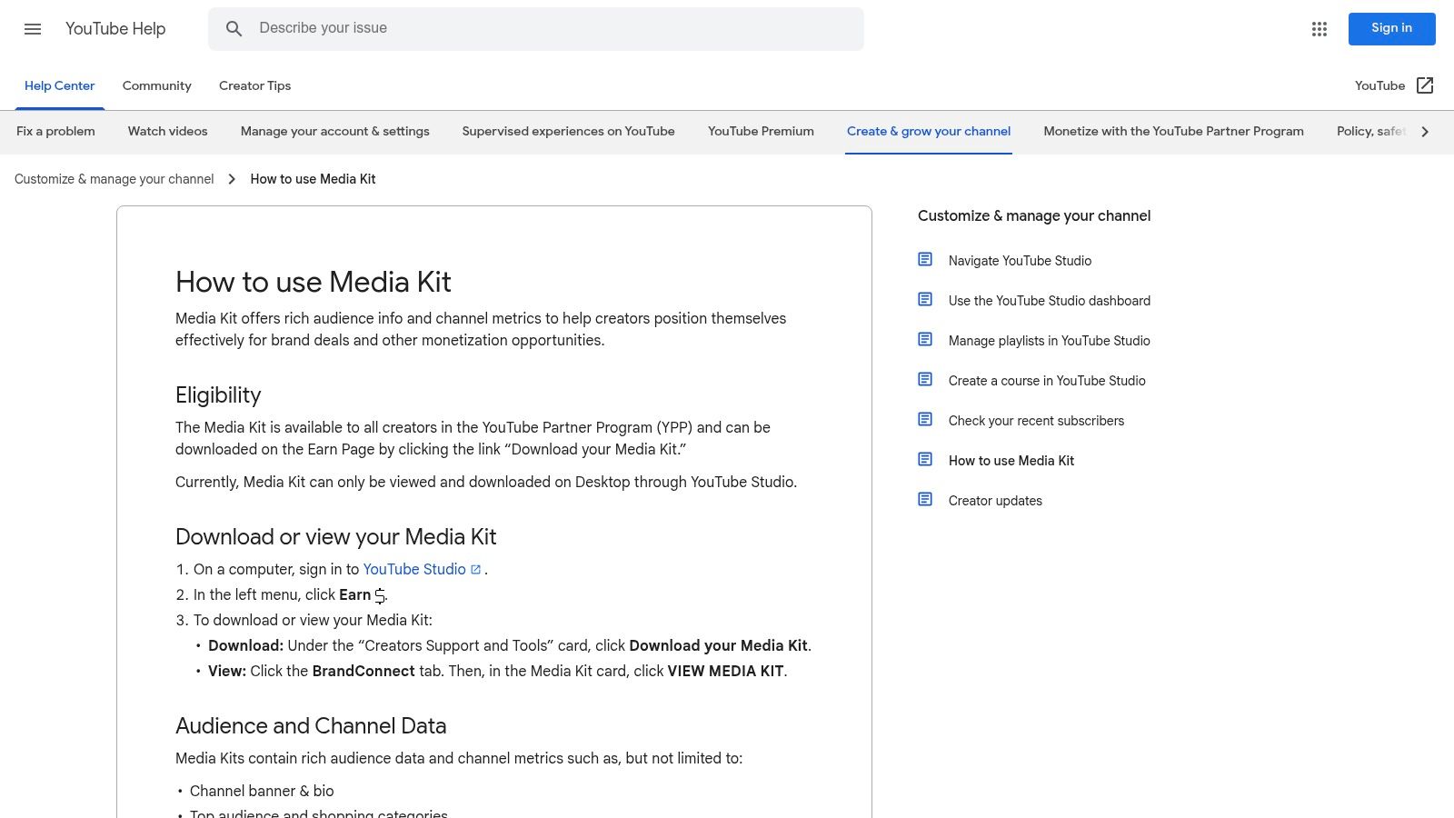 YouTube BrandConnect