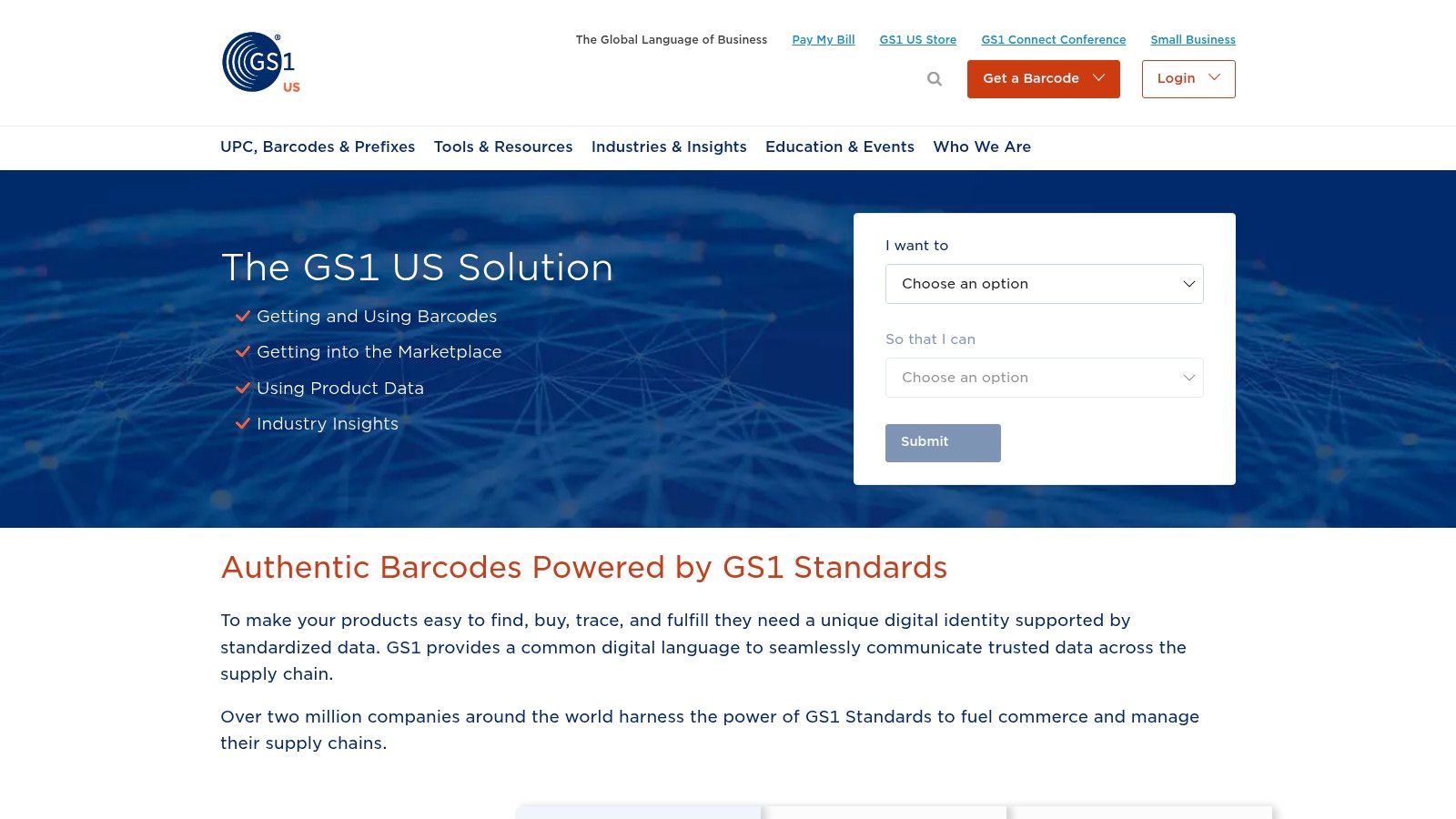 GS1 US (Official barcodes/GTINs for Amazon)