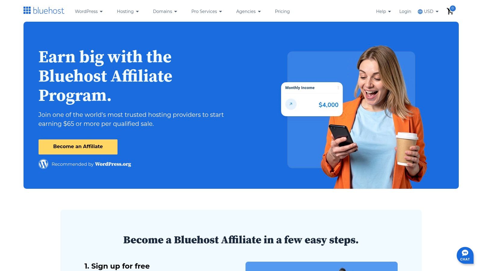 Bluehost Affiliate Program