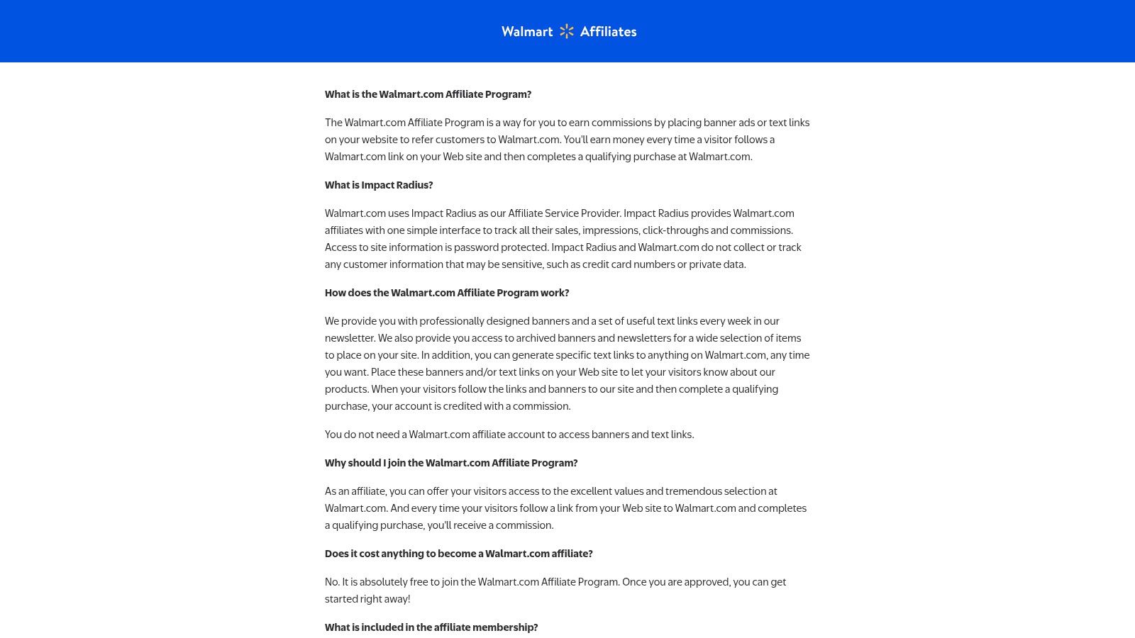 Walmart (Best Sellers / Walmart Affiliate / Walmart Creator)