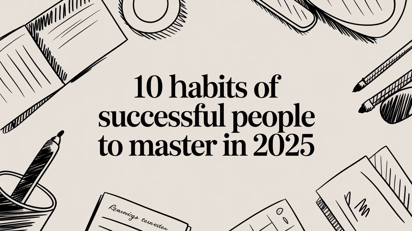 10 Habits of Successful People to Master in 2025