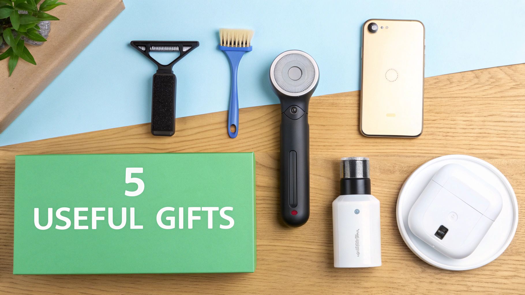 A man opening a thoughtfully wrapped gift box