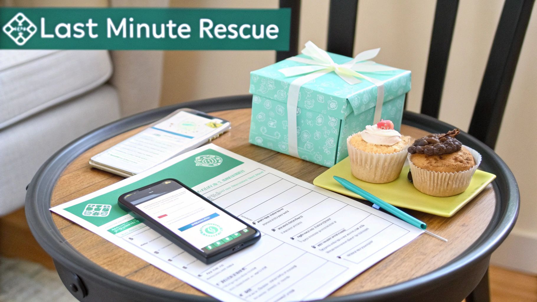 Rescued birthday kit